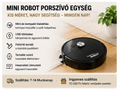 Mini Robot Porszívó 3 az 1-ben – Intelligens Seprő, Feltörlő, Szőnyeghez is