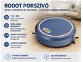 2026 Okos Seprőrobot – Csendes, 3 az 1-ben, Nedves/Száraz Takarítás