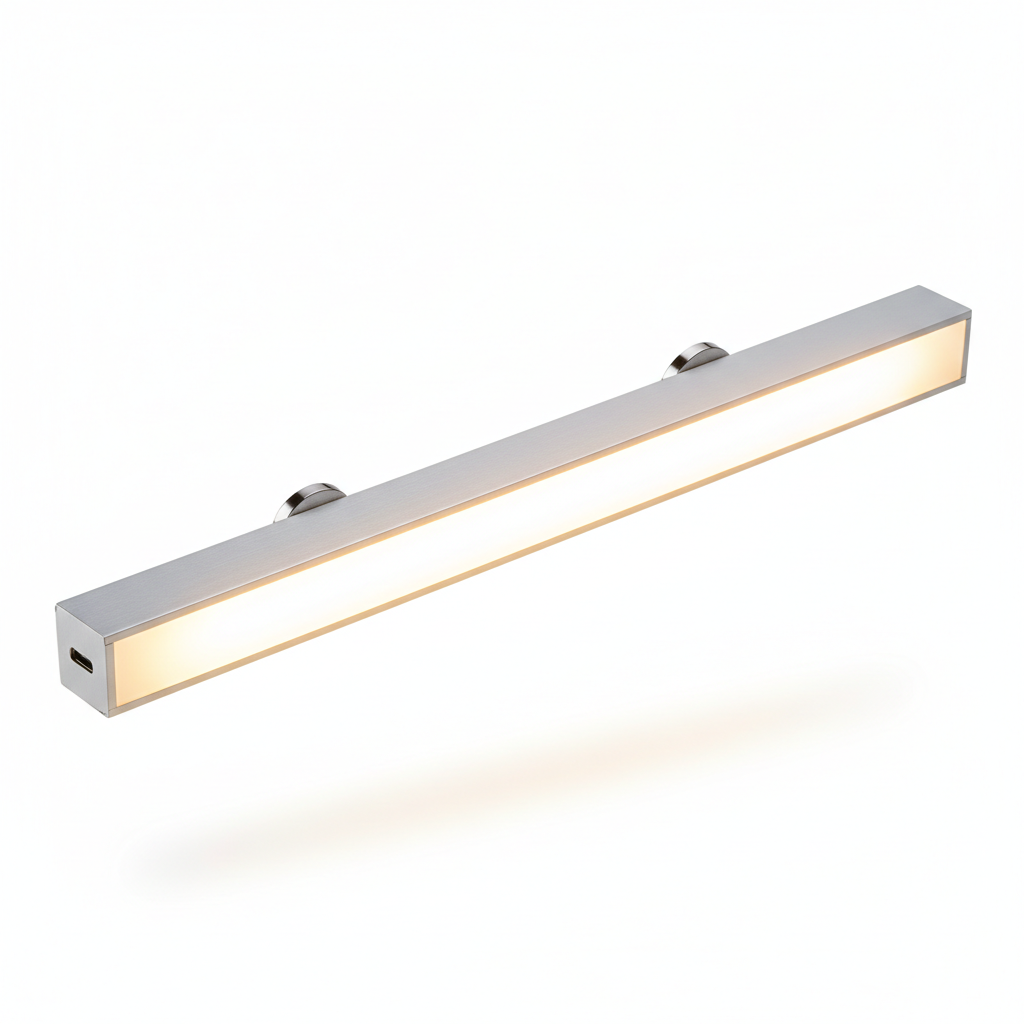 Mozgásérzékelős LED szalagfény – USB tölthető, mágneses, 10–60 cm